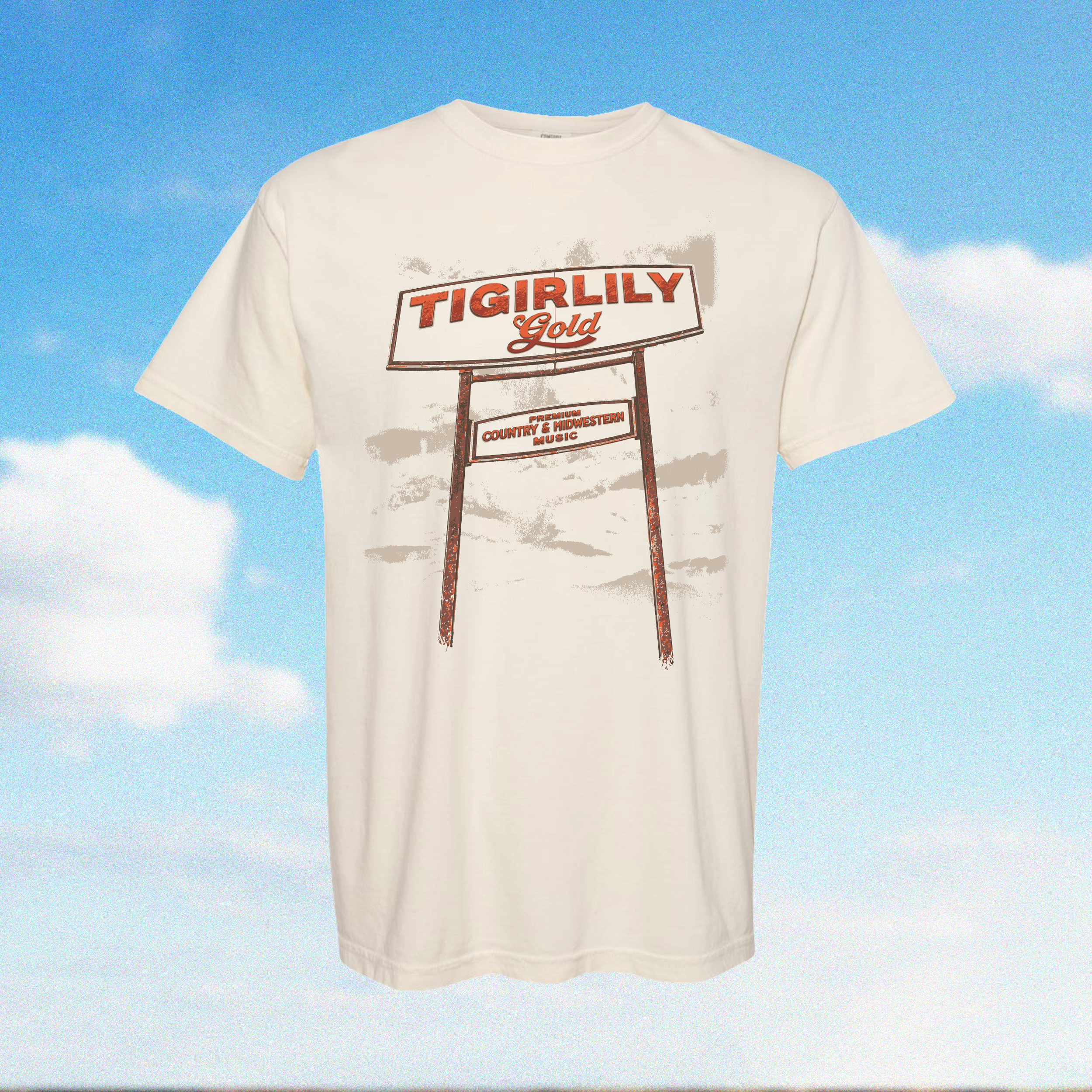 Tigirlily Gold T-Shirt