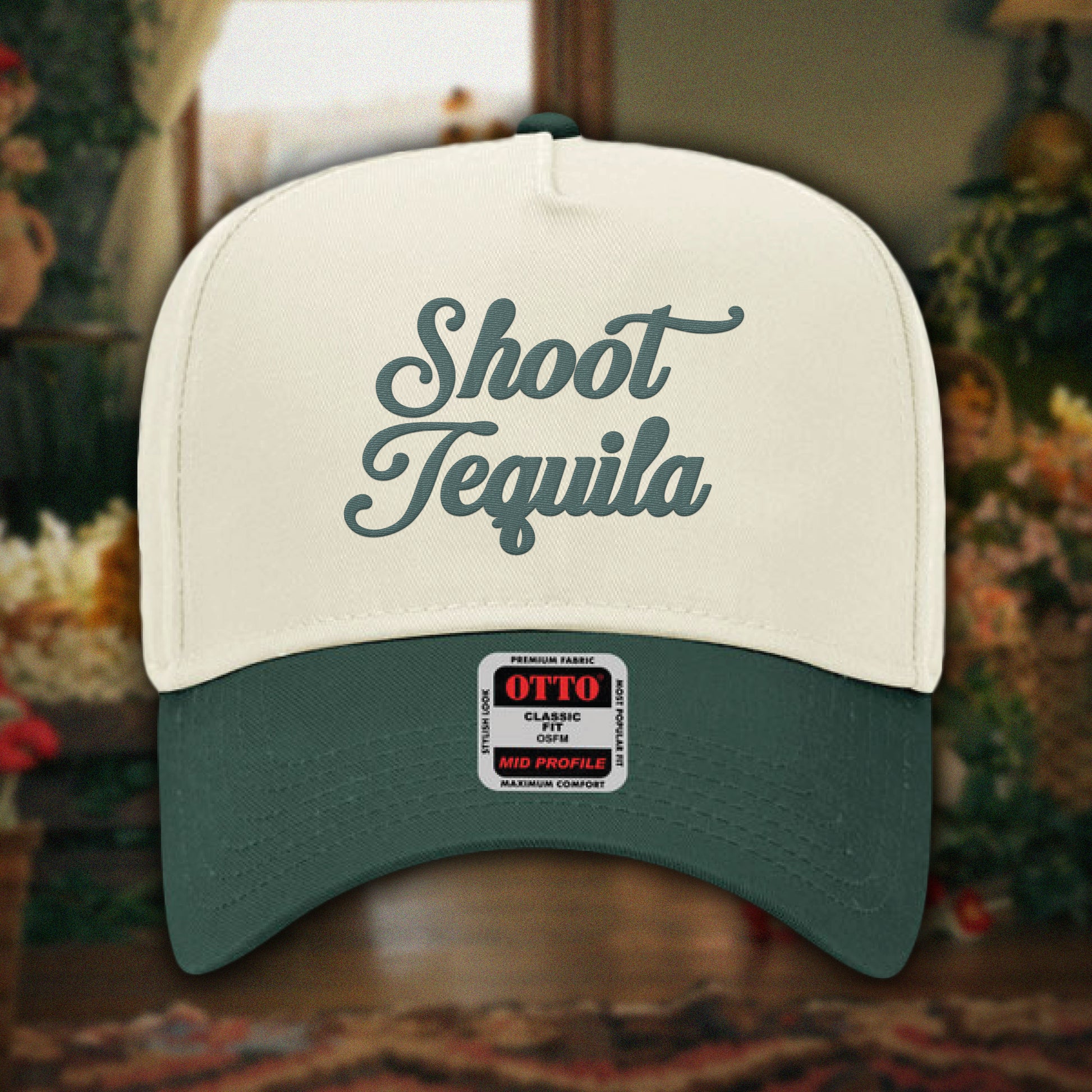 Shoot Tequila Trucker Hat – Tigirlily Gold - Main Image